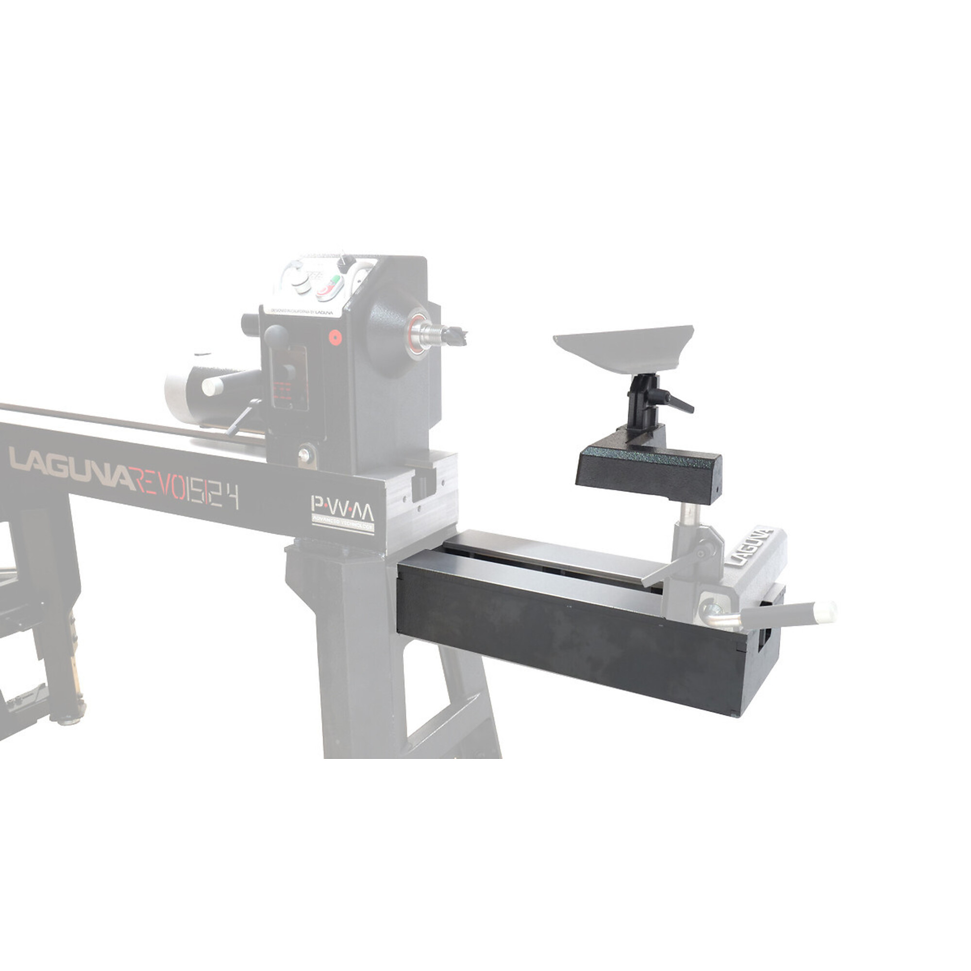 Laguna Lathe Extension - 20in., Steel, Fits Revo 15|24, Model# 15|24 Lathe